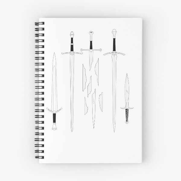 Item preview, Swords of the Rings designed and sold by HauntingAppeal.