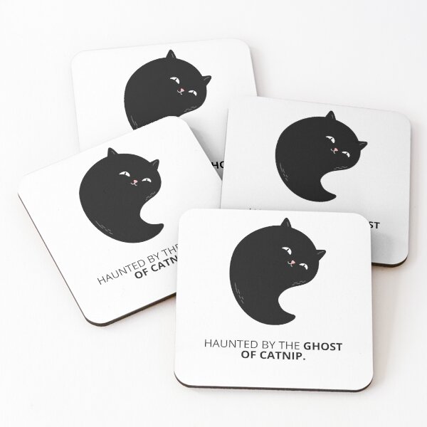 Item preview, Haunted by the ghost of catnip | Catnip Ghost Encounter - Spooky Design designed and sold by RM-Journey.