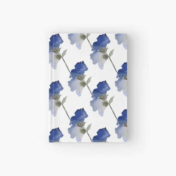 Josie – Blue on White Hardcover Journal