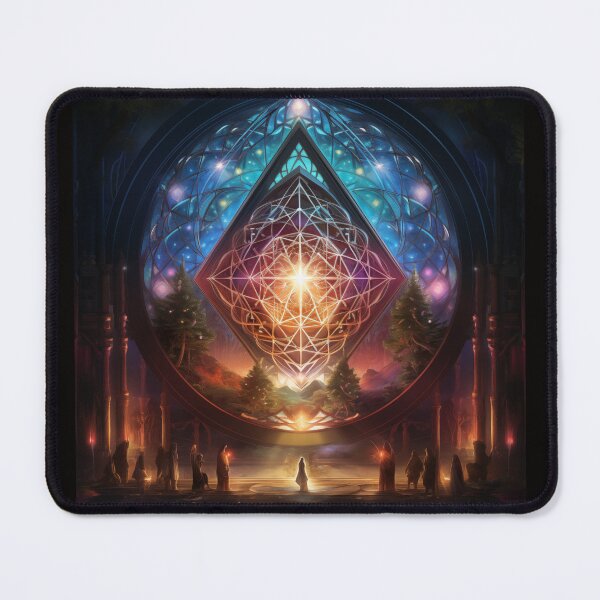 Artikelvorschau, DMT-Kunst ... Göttlichkeit entworfen und verkauft von TheGlassPortal.