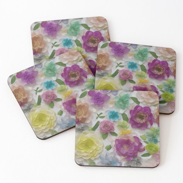 Item preview, Paper Flowers pattern designed and sold by MissQuiss.