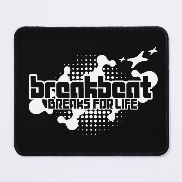 Item preview, BREAKBEAT - Breaks For Life Y2K (White) designed and sold by Discothreadz.