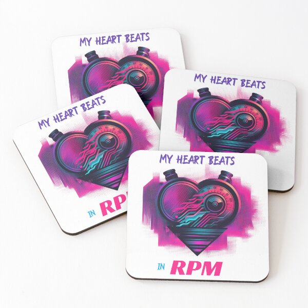 Item preview, My Heart Beats In RPM designed and sold by MiroSuaveMedia.