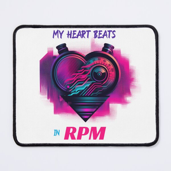 Item preview, My Heart Beats In RPM designed and sold by MiroSuaveMedia.