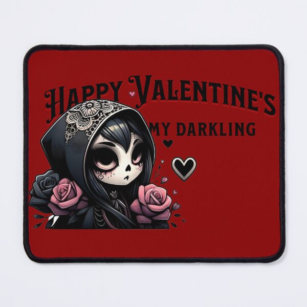 Item preview, Skeleton Goth: Happy Valentine's My Darling, err.. Darkling designed and sold by eatmorvelopator.