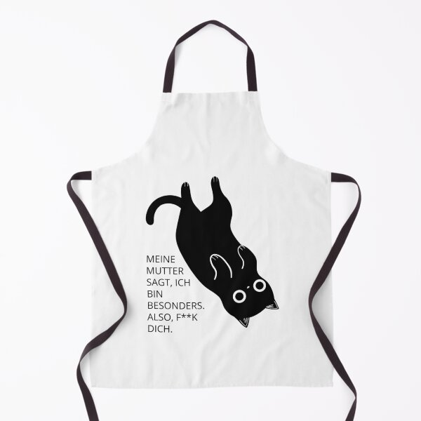 Artikelvorschau, MEINE MUTTER SAGT, ICH BIN BESONDERS. AUCH FICK DICH | Besondere Katze – mutiges Statement-Design entworfen und verkauft von RM-Journey.