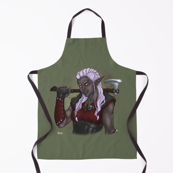 Item preview, Dark Elf Warrior (Red & Black) designed and sold by DavidNeffArt.