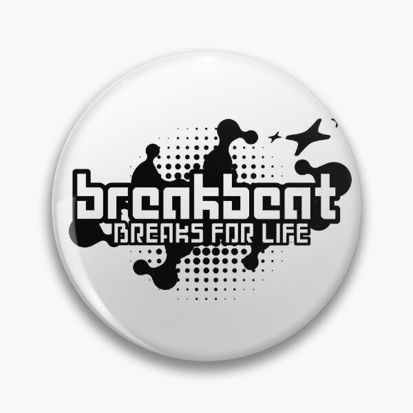 Item preview, BREAKBEAT  - Breaks For Life Y2K  (Black)  designed and sold by Discothreadz.