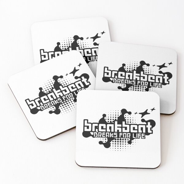 Item preview, BREAKBEAT  - Breaks For Life Y2K  (Black)  designed and sold by Discothreadz.