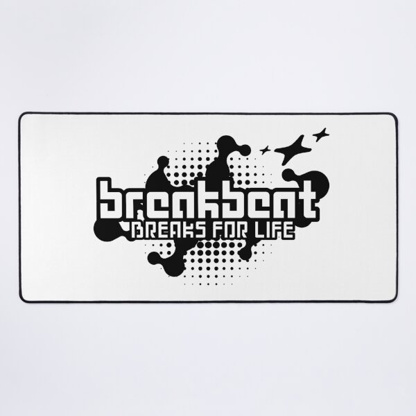 Item preview, BREAKBEAT  - Breaks For Life Y2K  (Black)  designed and sold by Discothreadz.