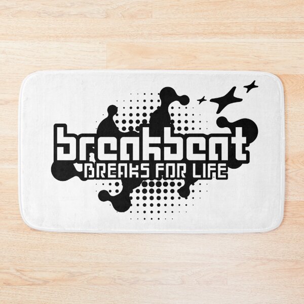 Item preview, BREAKBEAT  - Breaks For Life Y2K  (Black)  designed and sold by Discothreadz.