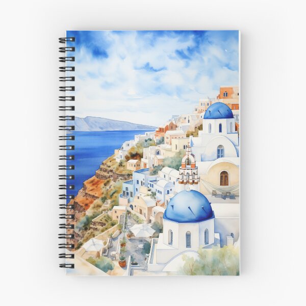 Item preview, Santorini Serenity: Dreams in Greece #1 designed and sold by Anuchartl.