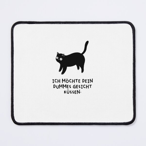 Item preview, Ich möchte dein dummes Gesicht küssen | Playful Affection - Cat Illustration Design designed and sold by RM-Journey.