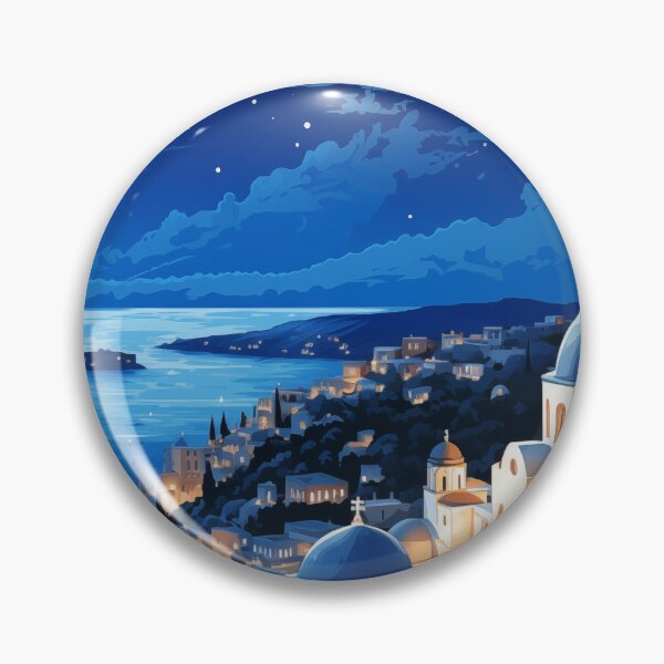 Item preview, Santorini Serenity: Dreams in Greece #2 designed and sold by Anuchartl.