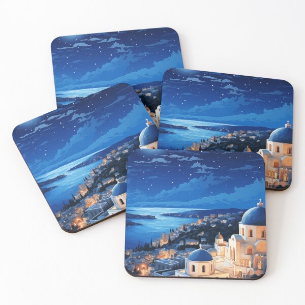 Item preview, Santorini Serenity: Dreams in Greece #2 designed and sold by Anuchartl.