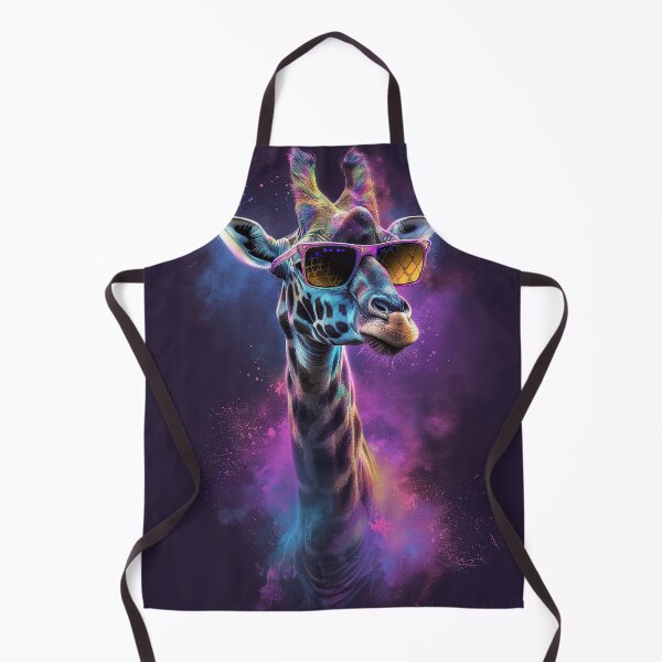 Item preview, Colourful/Colorful giraffe with sunglasses 01 designed and sold by Batch-C91.