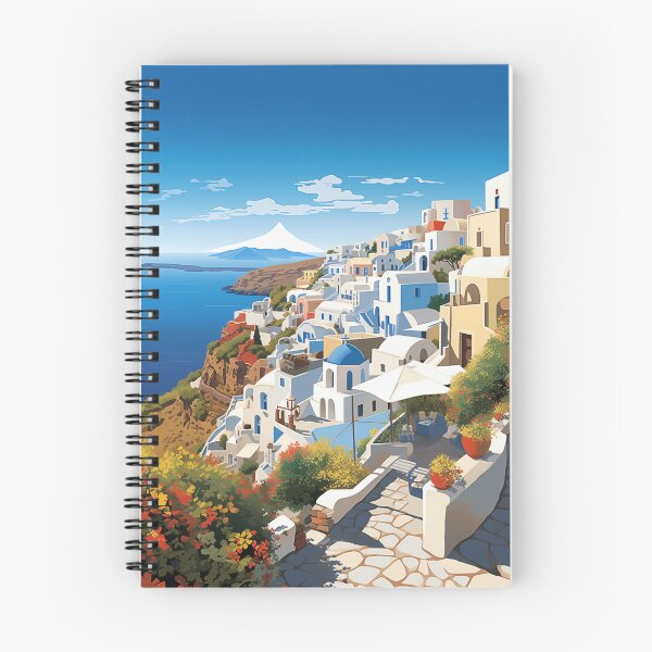Item preview, Santorini Serenity: Dreams in Greece #3 designed and sold by Anuchartl.