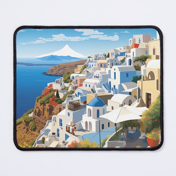 Item preview, Santorini Serenity: Dreams in Greece #3 designed and sold by Anuchartl.