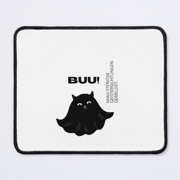 Item preview, Buu! Miau-steriöse Geistersichtungen gemeldet | Halloween Design designed and sold by RM-Journey.