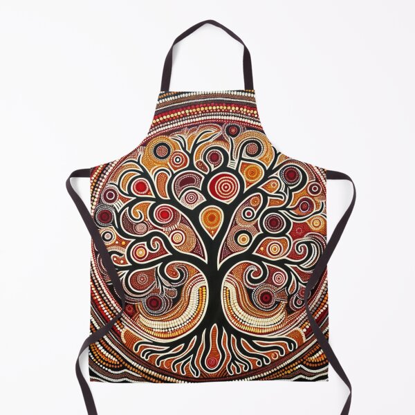 Item preview, Australian Style Dot Art Print (Tree) designed and sold by PinUpPizzazz.