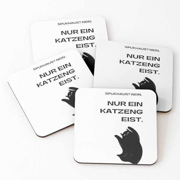 Artikelvorschau, Spukhaus? Nein, nur ein Katzengeist | Geisterhafte Begegnung mit einer Katze – skurriles Design entworfen und verkauft von RM-Journey.