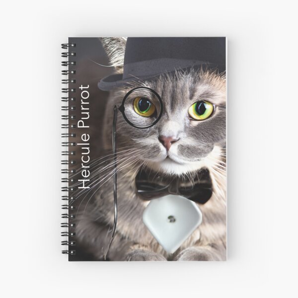 Item preview, Hercule Purrot designed and sold by FunandWhimsy.