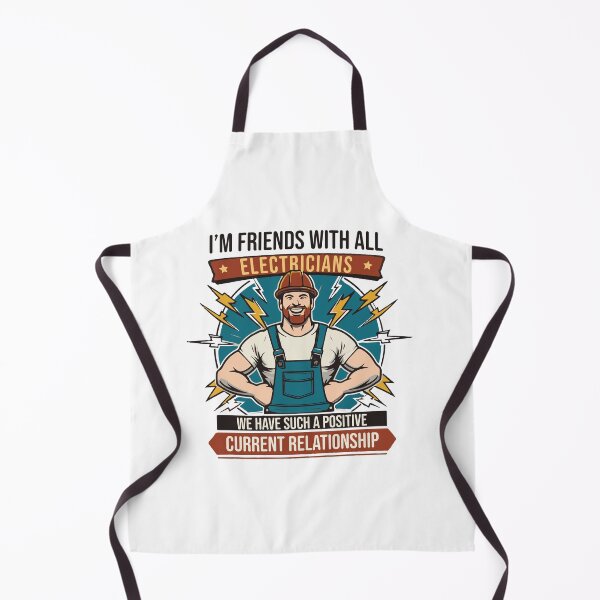 Item preview, I am friends with all electricians. We have such a positive current relationship designed and sold by People Tee.
