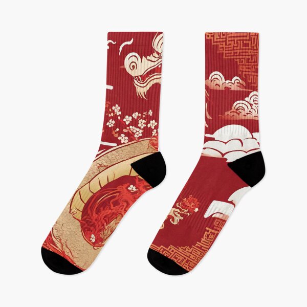 Item preview, Chinese New Year Red Dragon Lunar Year Prosperity envelope  designed and sold by CyberArtistOne.