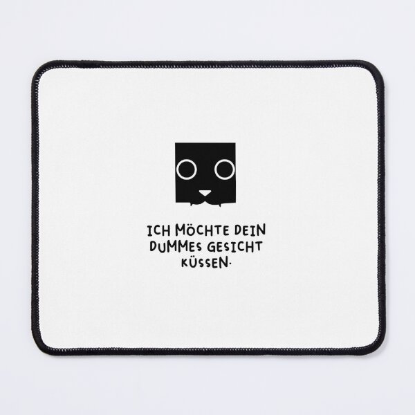 Item preview, Ich möchte dein dummes Gesicht küssen | Playful Affection - Cat Illustration Design designed and sold by RM-Journey.
