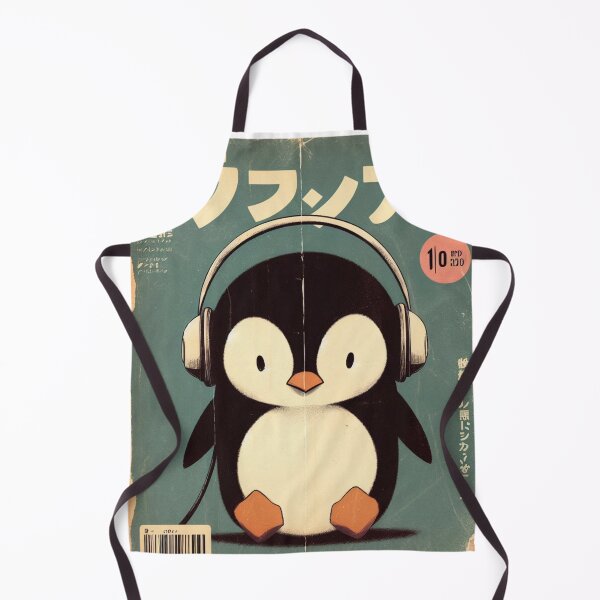 Item preview, Kawaii Penguin Poster Illustration designed and sold by IAPICTURE.