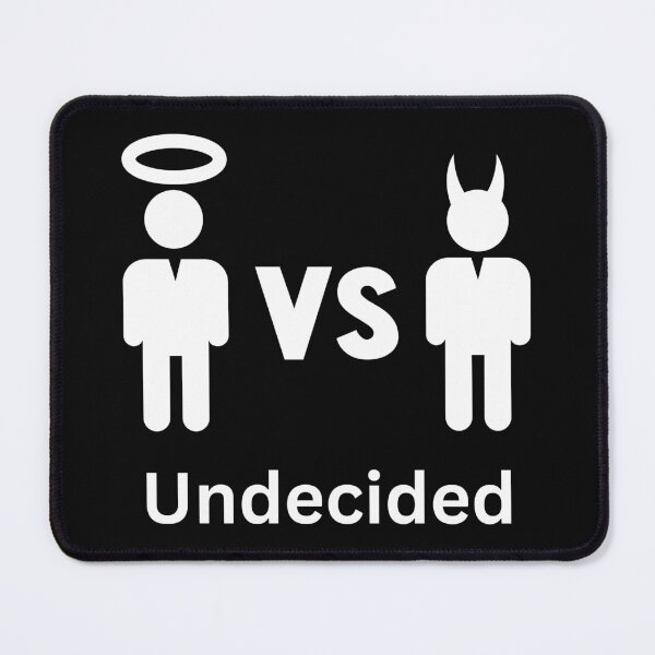 Item preview, Undecided Good vs. Bad designed and sold by OneFineGem.