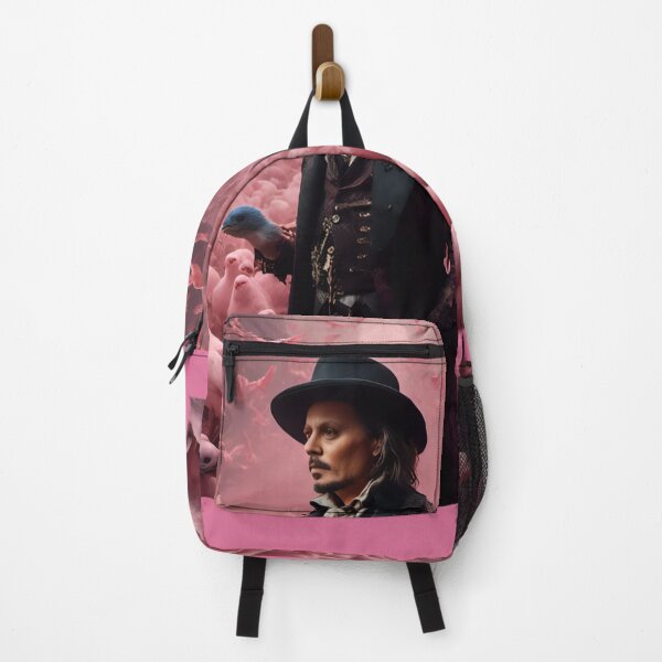 Item preview, Johnny Depp and pink birds designed and sold by Joanne Walsh.