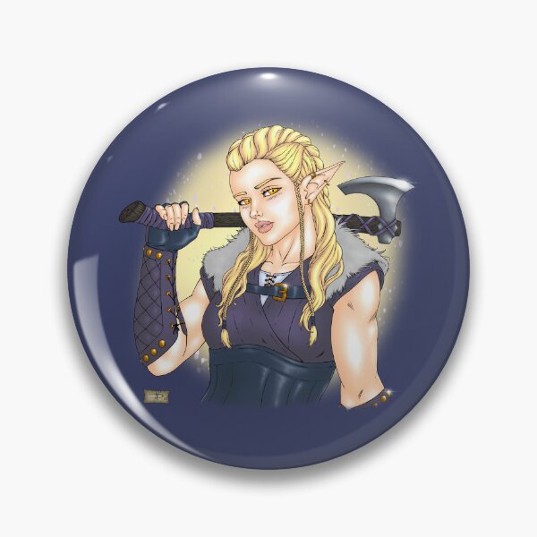 Item preview, Elf Warrior (Gold & Violet) designed and sold by DavidNeffArt.