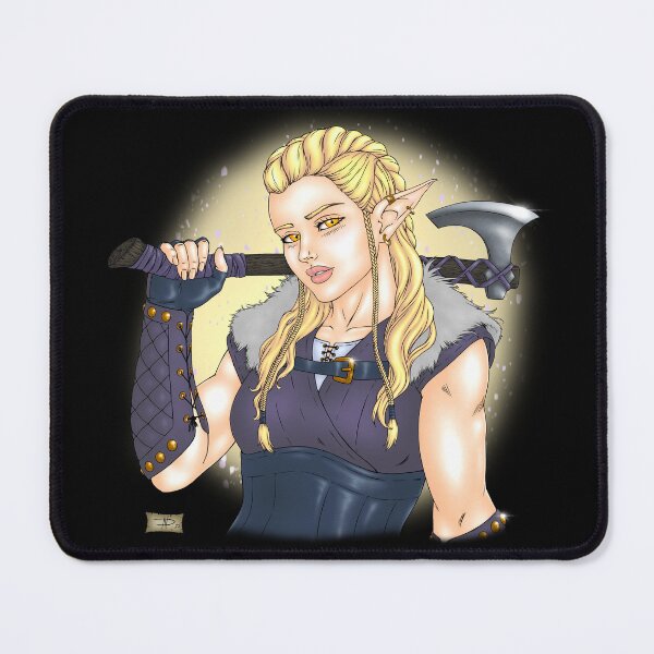 Item preview, Elf Warrior (Gold & Violet) designed and sold by DavidNeffArt.