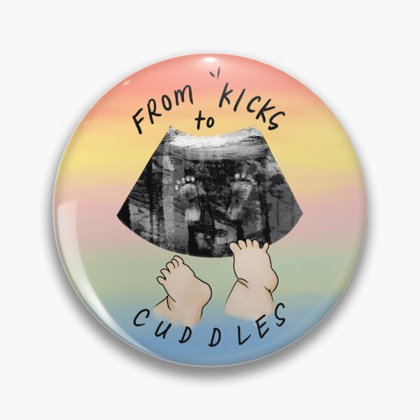 Item preview, From Kicks To Cuddles - Rainbow designed and sold by storkandpaper.