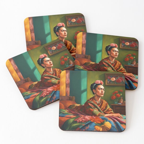 Item preview, Frida Kahlo relaxing designed and sold by Joanne Walsh.