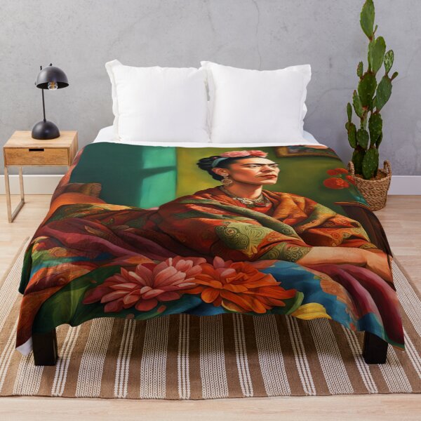 Item preview, Frida Kahlo relaxing designed and sold by Joanne Walsh.