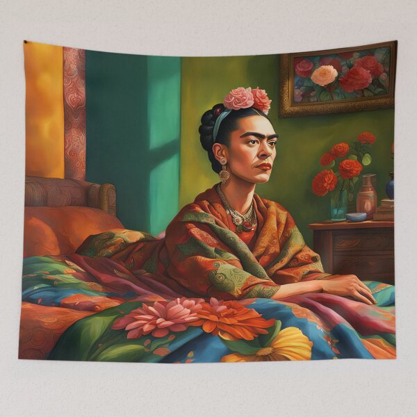 Item preview, Frida Kahlo relaxing designed and sold by Joanne Walsh.