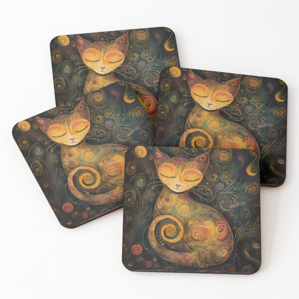 Item preview, Art Cat #64 designed and sold by ArtCatGallery.