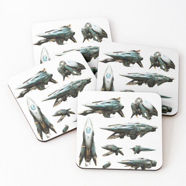 Item preview, rocket-style hypersonic planes designed and sold by janjacbu.