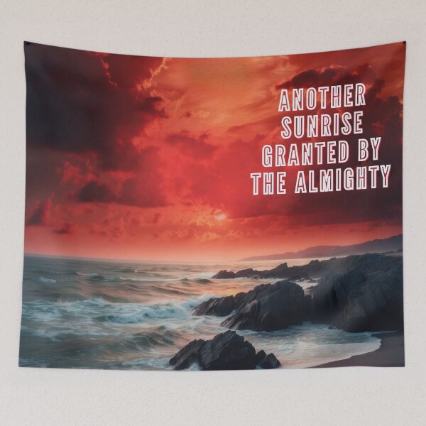 Item preview, Divine Dawn: Embracing Another Day, Another Sunrise Granted By The Almighty designed and sold by RvinJo8.
