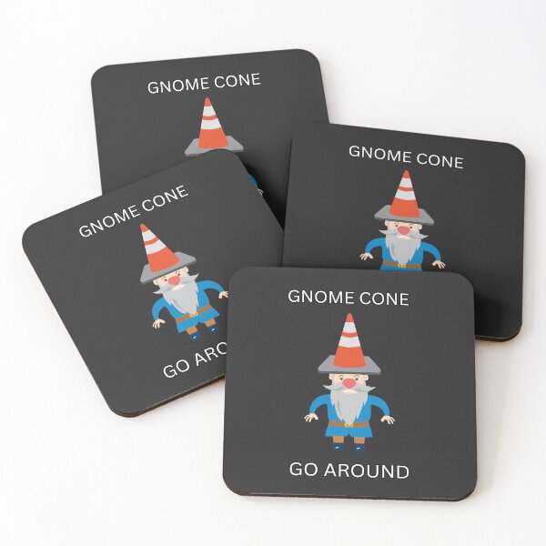 Item preview, Gnome cone go around - Funny traffic gnome design. designed and sold by MrLAS.