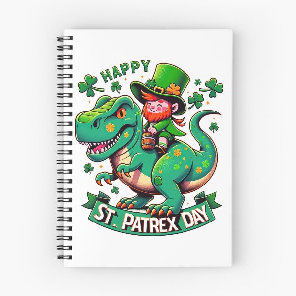 Item preview, St Patricks day boys kids Toddler funny Irish dinosaur Trex T-Shirt designed and sold by MAPDDesigns.