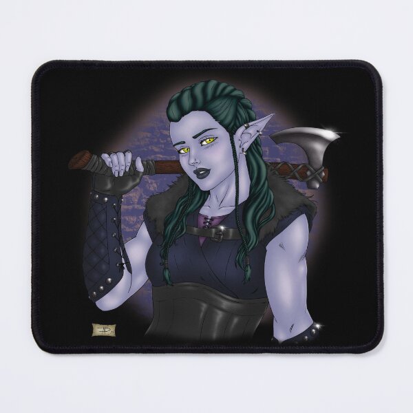 Item preview, Night Elf Warrior (Indigo & Black) designed and sold by DavidNeffArt.