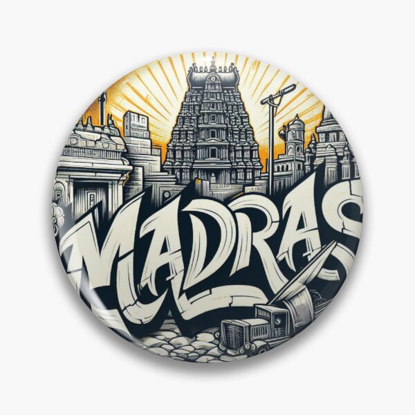 Artikelvorschau, Stadtgrafitti - Madras entworfen und verkauft von ManiRanganaath.
