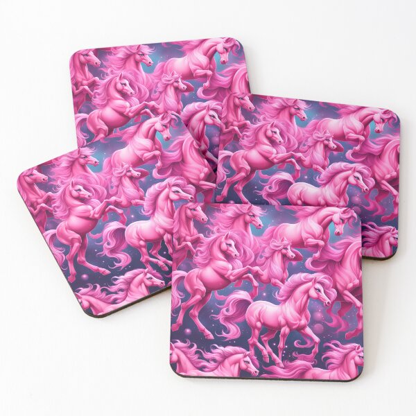 Item preview, Pink ponies designed and sold by Joanne Walsh.