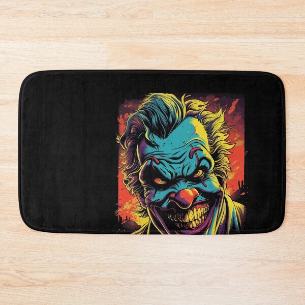 Item preview, Sinister Smile: Vibrant and Menacing Clown Illustration designed and sold by Joyfulimaginery.