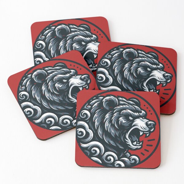Item preview, Kuma, Japanese style bear graphic  designed and sold by SweatshirtFam.