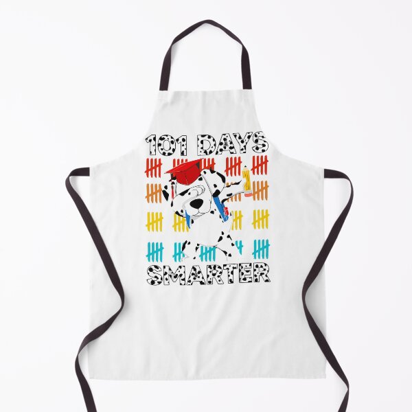 Item preview, Happy 101 Days Smarter Cute Dog Teacher Kids School Vintage designed and sold by roboartpixel.
