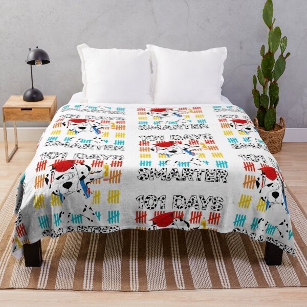 Item preview, Happy 101 Days Smarter Cute Dog Teacher Kids School Vintage designed and sold by roboartpixel.